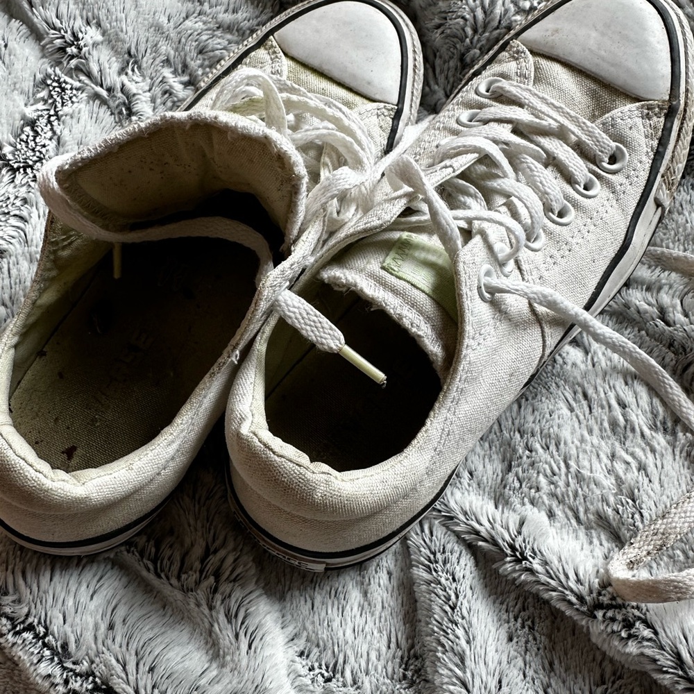 Classic White Canvas Sneakers